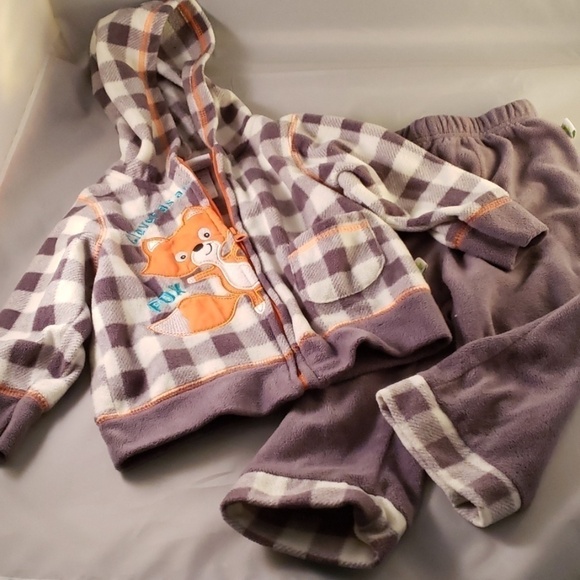 Duck Duck Goose 2 Piece Outfit Fleece Hoodie&pants - Picture 8 of 8